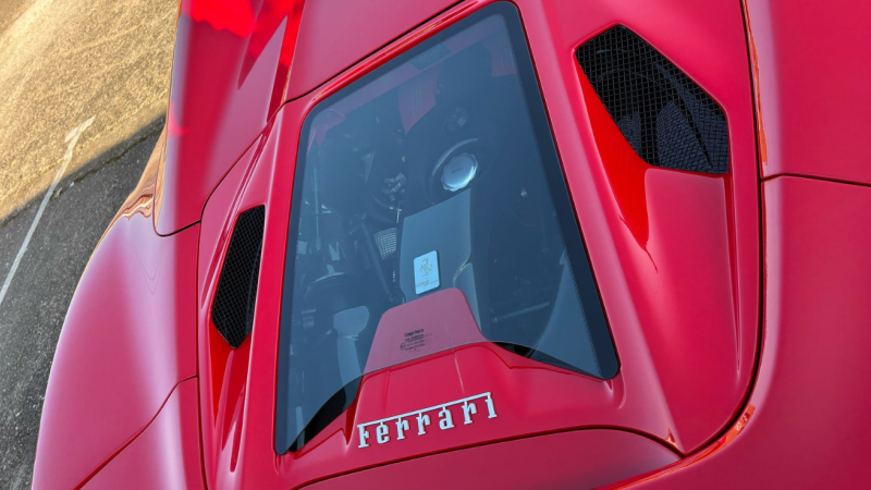 Photo of Capristo Engine Bonnet in Primed Carbon & Glass (Spider) for the Ferrari 488 GTB/Spider - Image 5